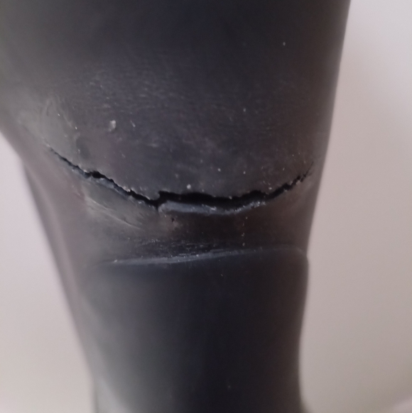 Hunter Black Women's Winter & Rain Knee High Tall Boots Women's Size US 10 - Picture 10 of 17